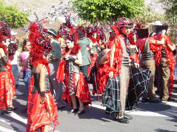 Karneval 2008 in der Gemeinde Arona - Karnevalsmotto: „Arona – ein tropischer Fächer“